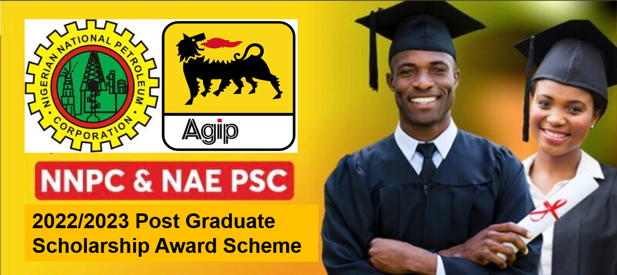 NNPC-NAE PSC 2023/2024 Post Graduate Scholarship Award Scheme